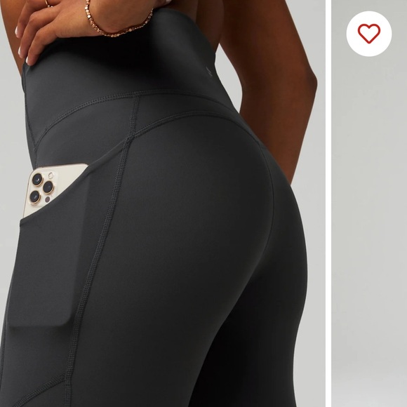 Oasis PureLuxe High-Waisted Pocket Kick Flare XXS Onxy Grey - Picture 7 of 9